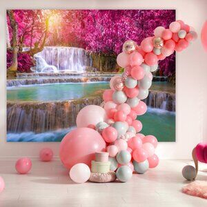 Party backdrops Home Decor Items Sale Clearance Chic Modern Floral Photo Artwork